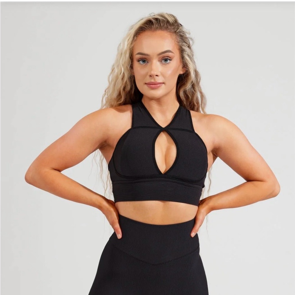 Buff bunny Sphynx Ribbed Sports Bra